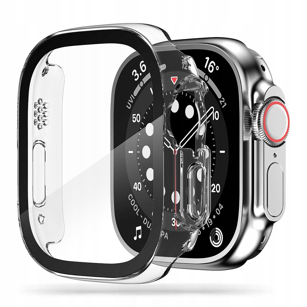 Tech-Protect Defense360 Ümbris jaoks Apple Watch Ultra 1/2 (49mm) - Clear