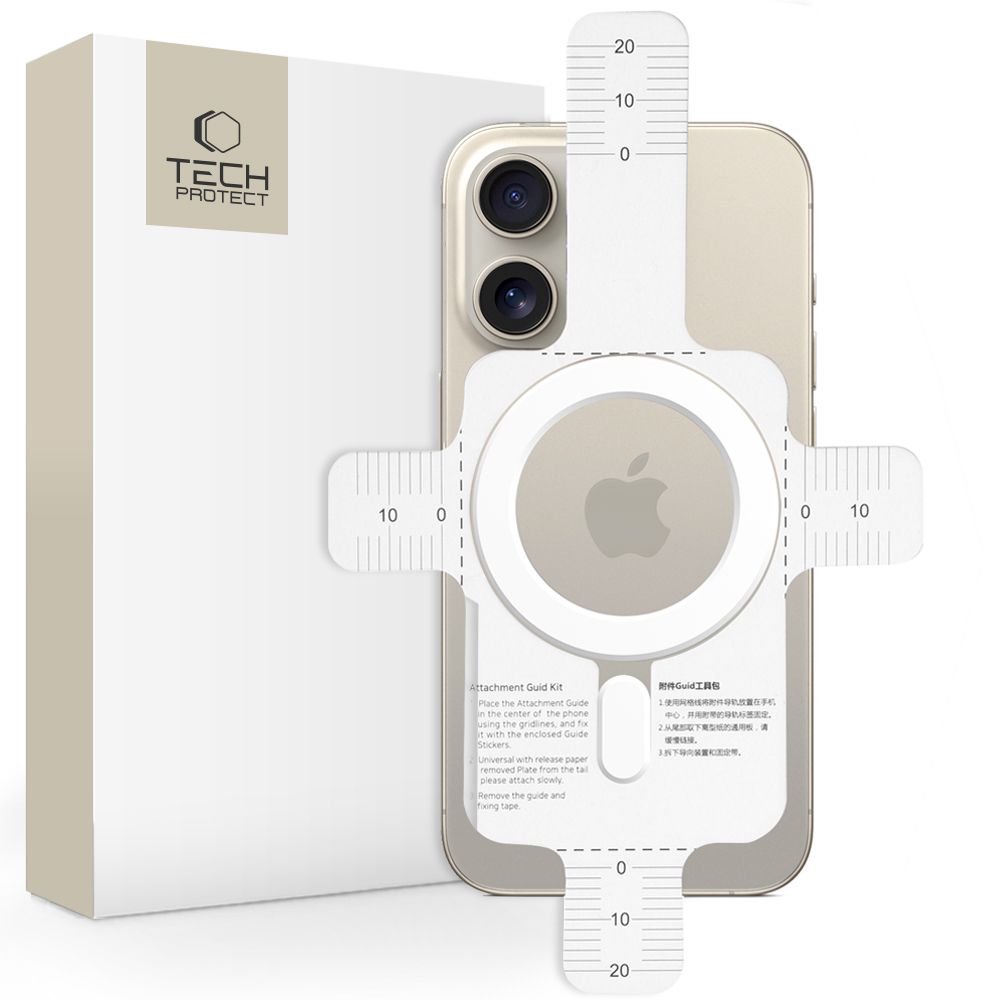 Tech-Protect MagMat MagSafe Magnetic Ring Universal - valge