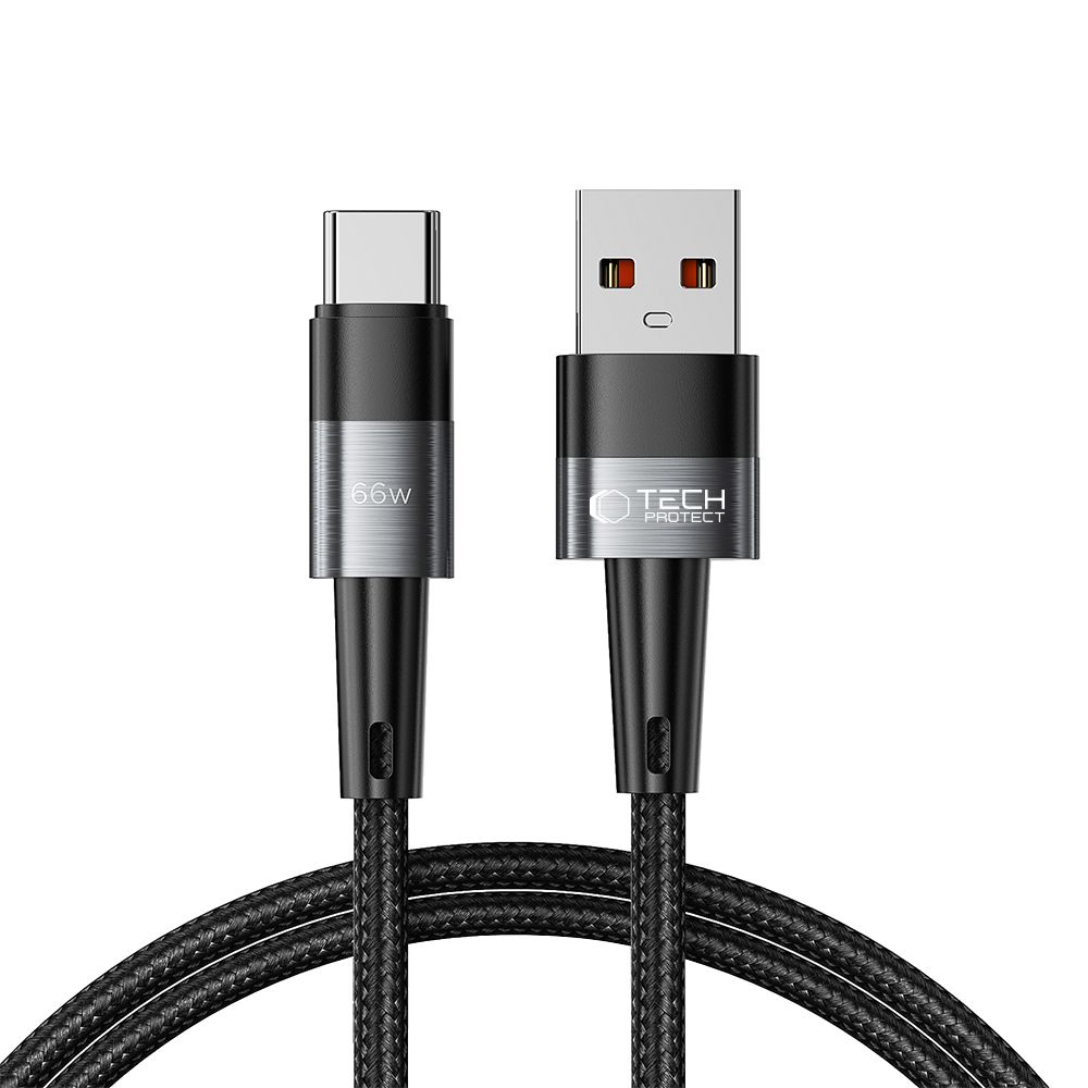 Tech-Protect UltraBoost USB-C / USB-C Kaabel 66W 6A 1m - hall