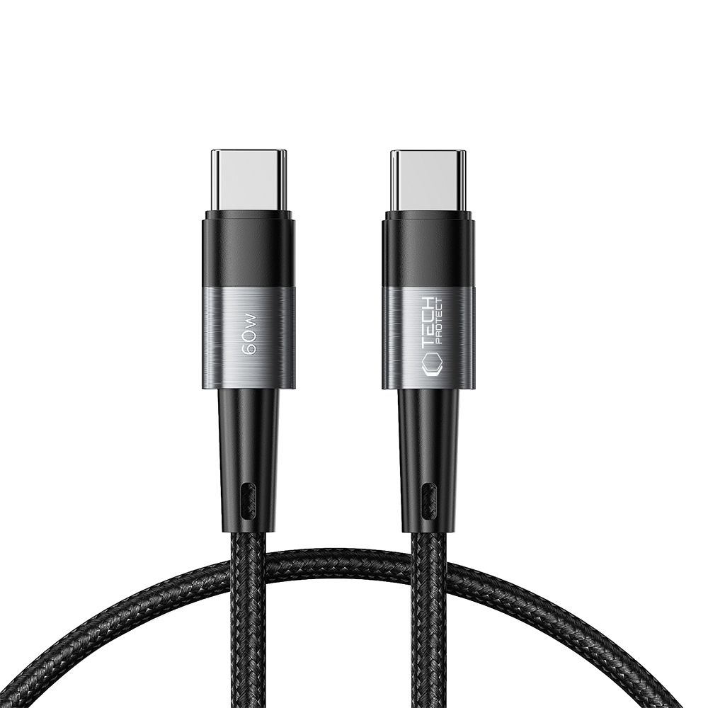 Tech-Protect UltraBoost USB-C / USB-C PD Kaabel 60W 3A 0.25m - hall