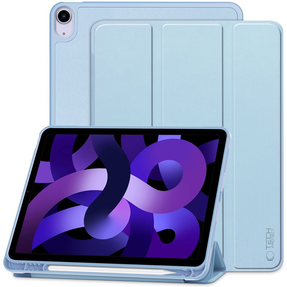 Tech-Protect SC Pen ümbris jaoks iPad Air 10.9" 2020-2022 / 11" 2024 - light sinine