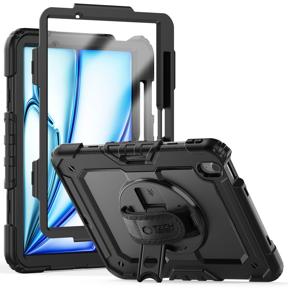 Tech-Protect Solid360 iPad Air 11" 2024 Ümbris - must