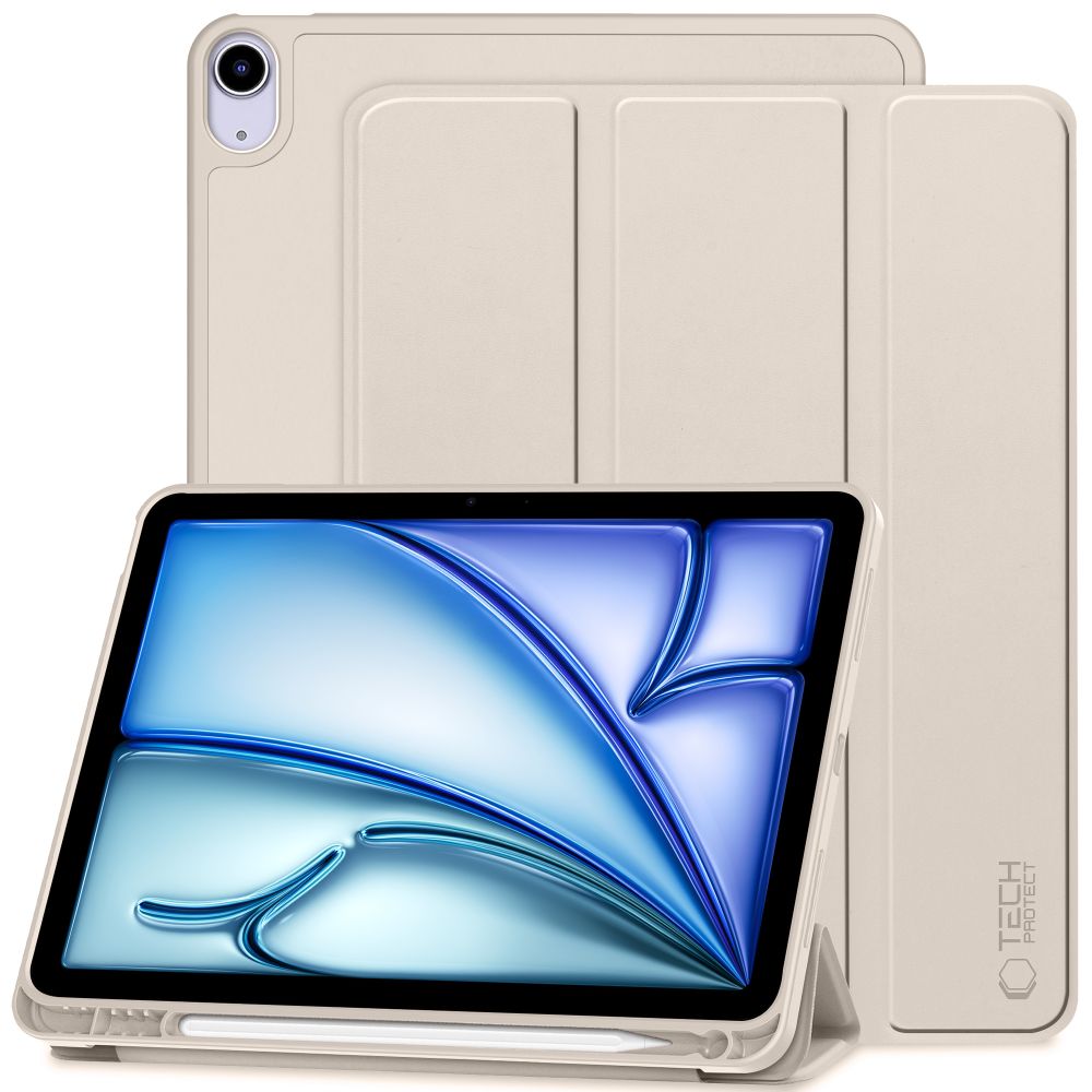 Tech-Protect SC Pen Ümbris jaoks Apple iPad Air 10.9" 4th / 5th gen. (2020-2022) / 11" 6th gen. (2024) - Beige