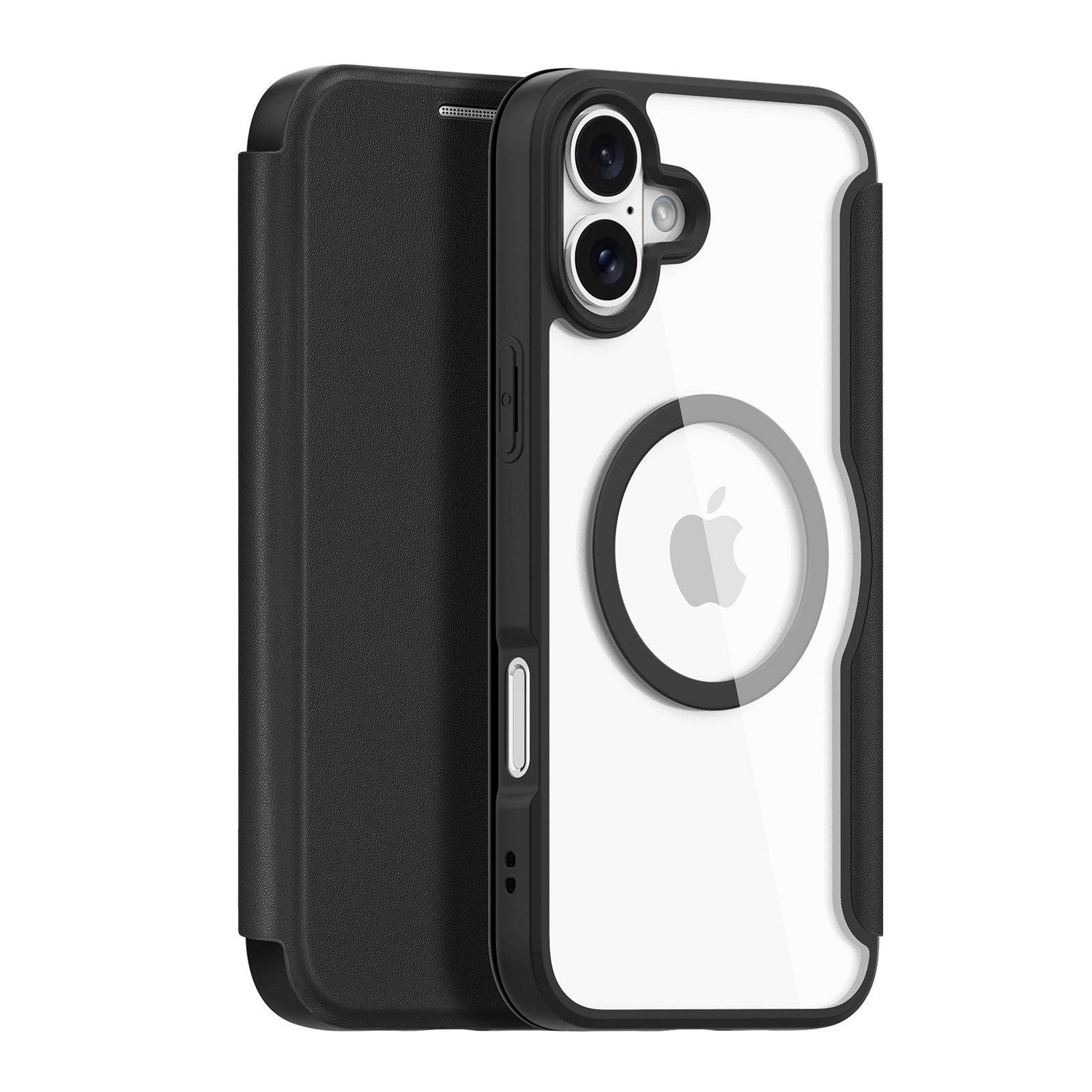 Dux Ducis Skin X Pro iPhone 16 Ümbris with MagSafe and Flip Cover - must