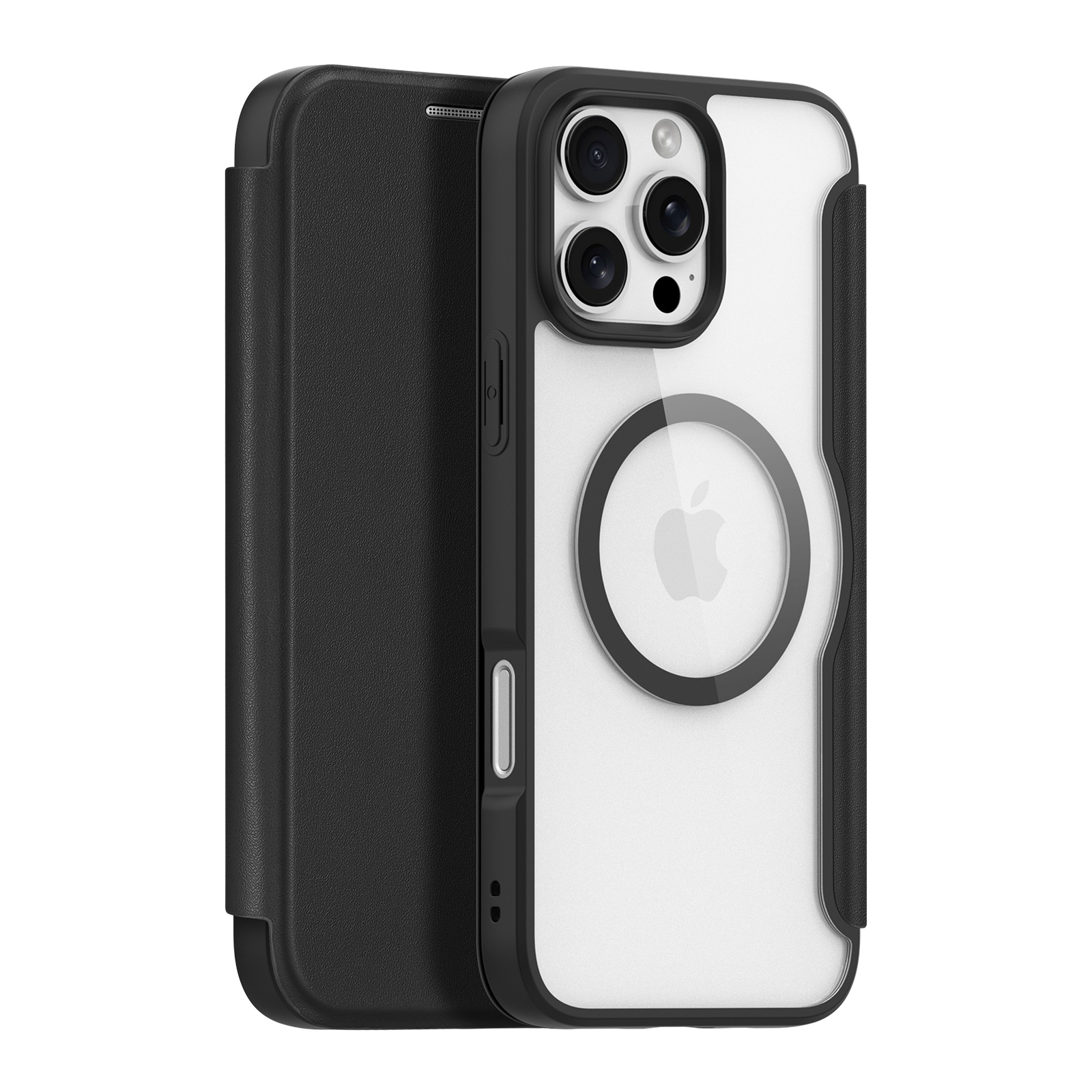 Dux Ducis Skin X Pro iPhone 16 Pro Ümbris with MagSafe and Flip Cover - must