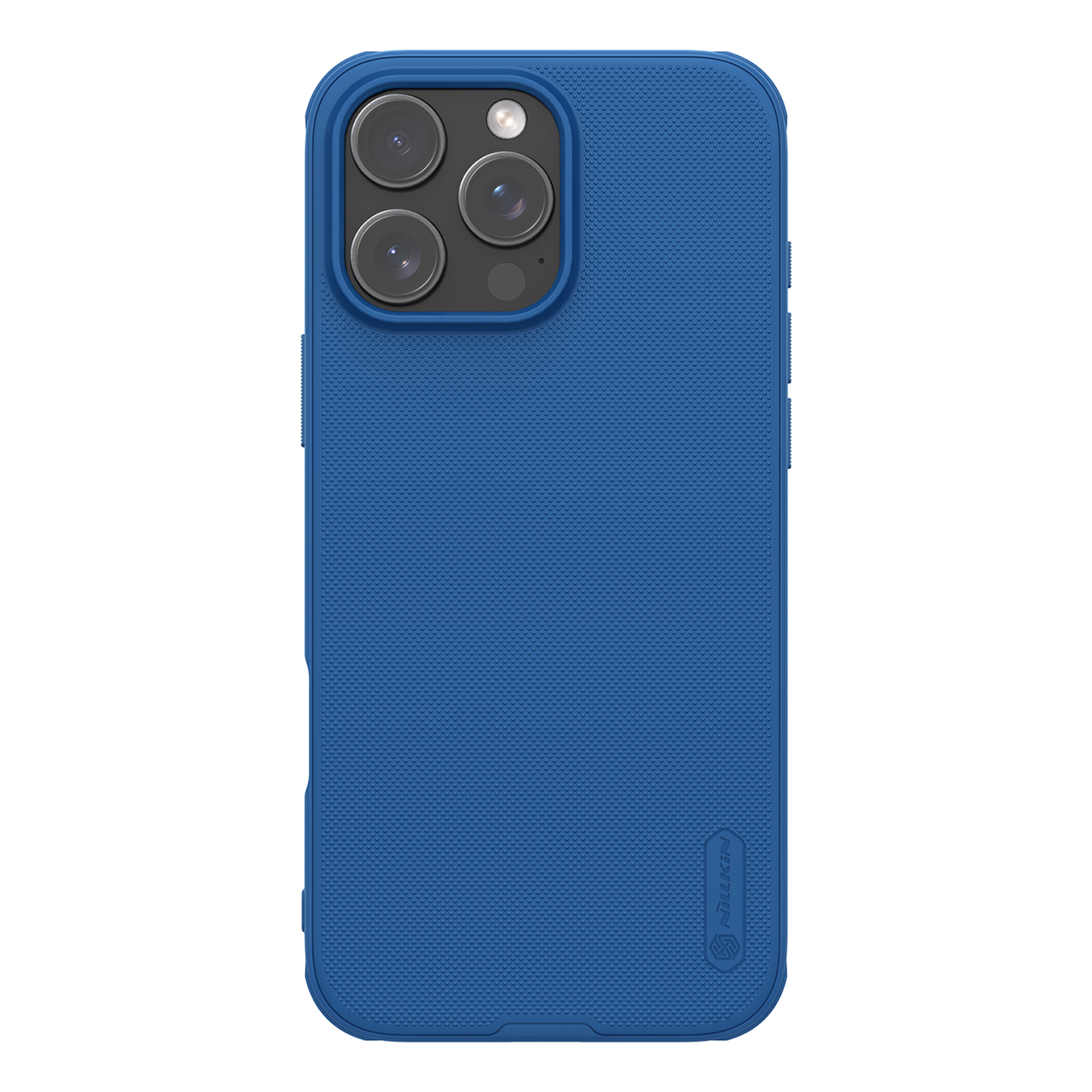 Чехол Nillkin Super Frosted Shield Pro Magnetic iPhone 16 Pro (синий)