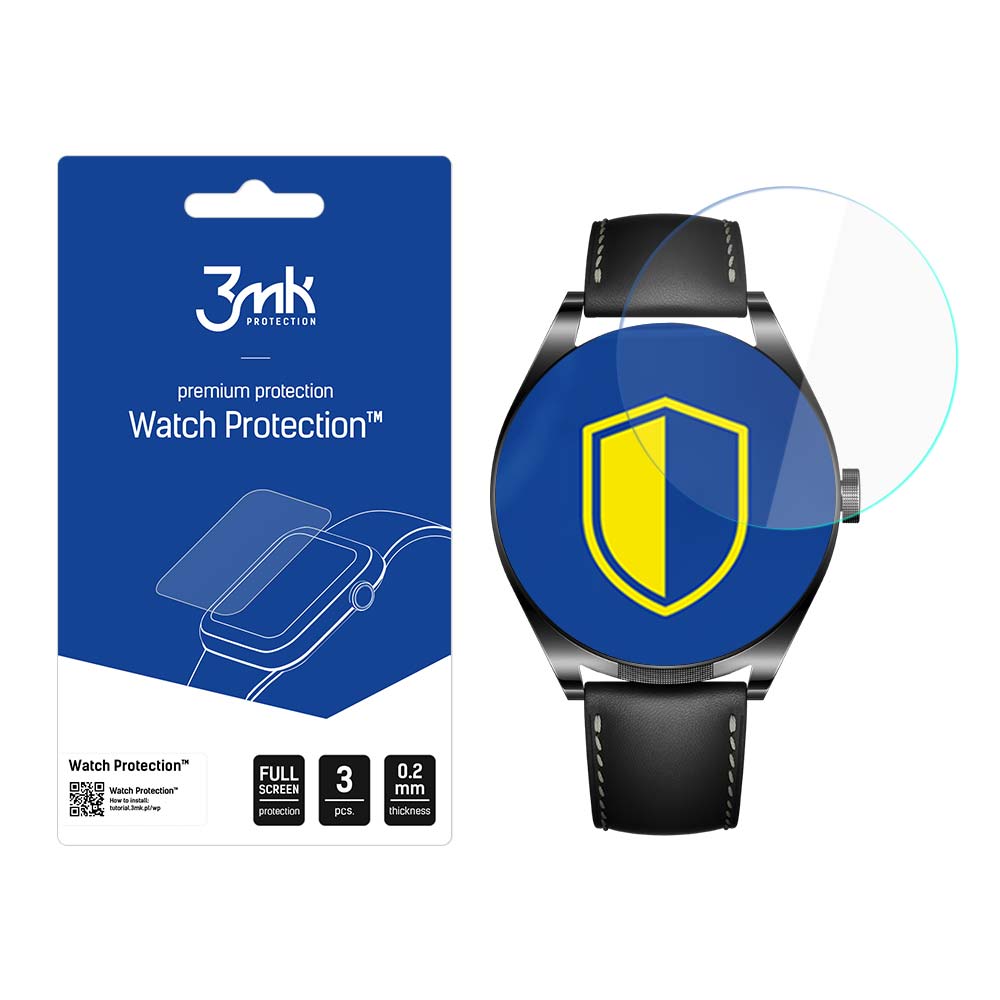 3mk Watch Protection ARC nutikella ekraanikaitse Huawei Watch Buds jaoks