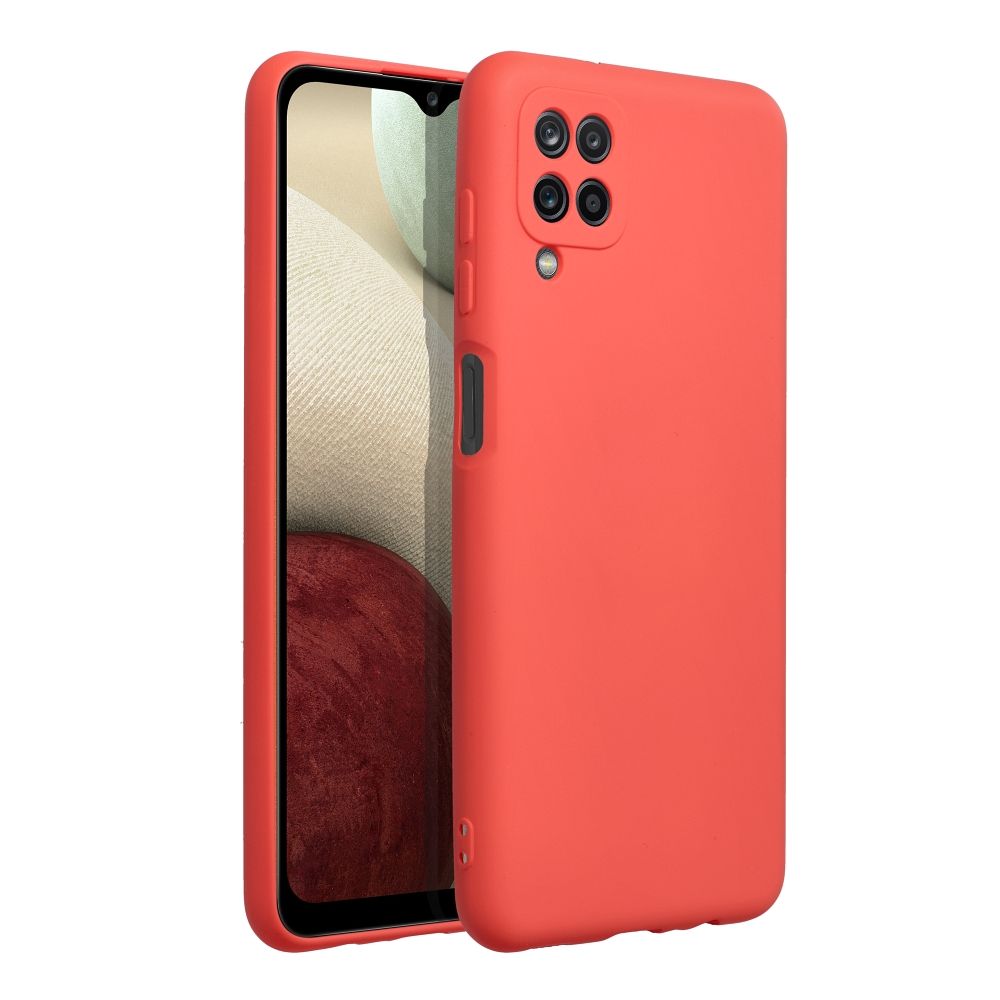 SILICONE case jaoks SAMSUNG A12 peach