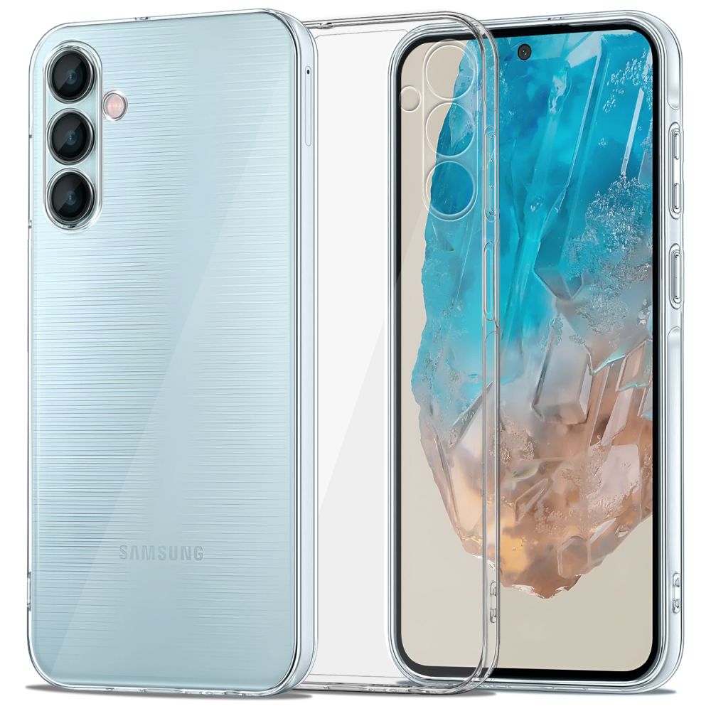 Tech-Protect FlexAir Ümbris jaoks Samsung Galaxy M35 5G - Läbipaistev