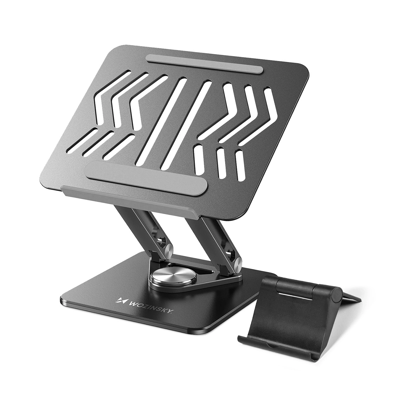Wozinsky WRS-CPY84SB 360 Aluminum Laptop and Tablet Alus + Free Smartphone Alus - must