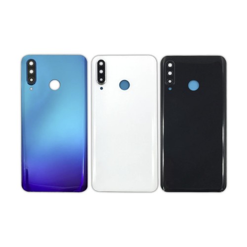 Back Cover Compatible With Huawei P30 Lite / Peacock Blue / 48MP version / (with camera lens) HQ