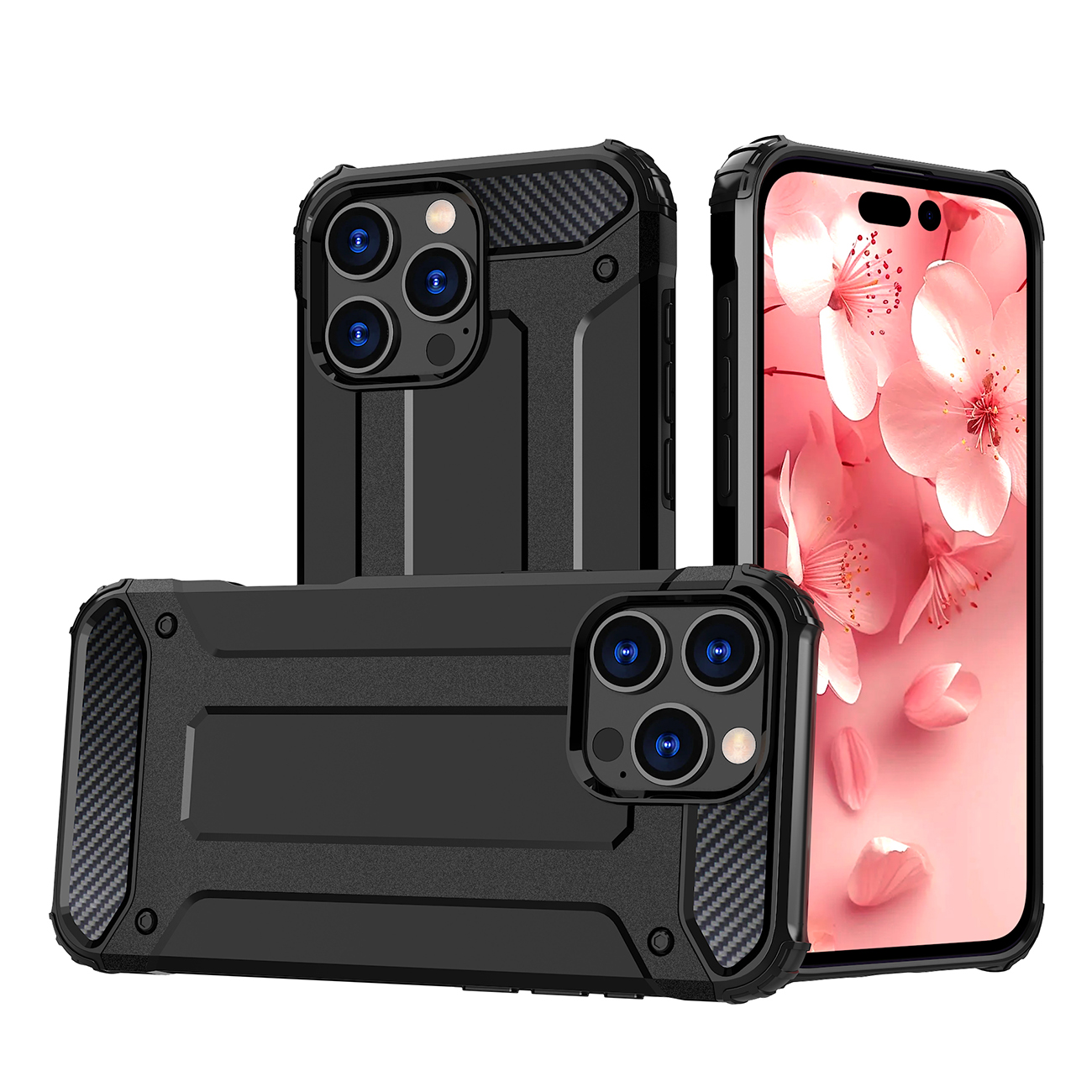 Hybrid Armor iPhone 16 Pro Max Ümbris - Must