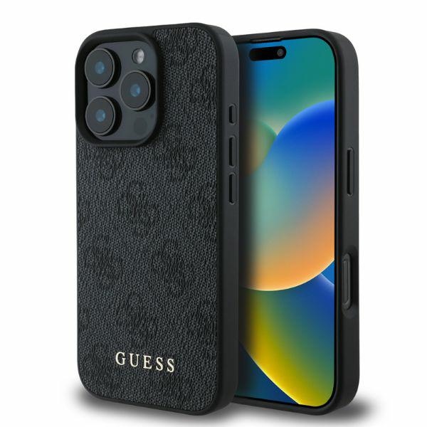 Guess 4G Classic Ümbris jaoks iPhone 16 Pro Max - Must