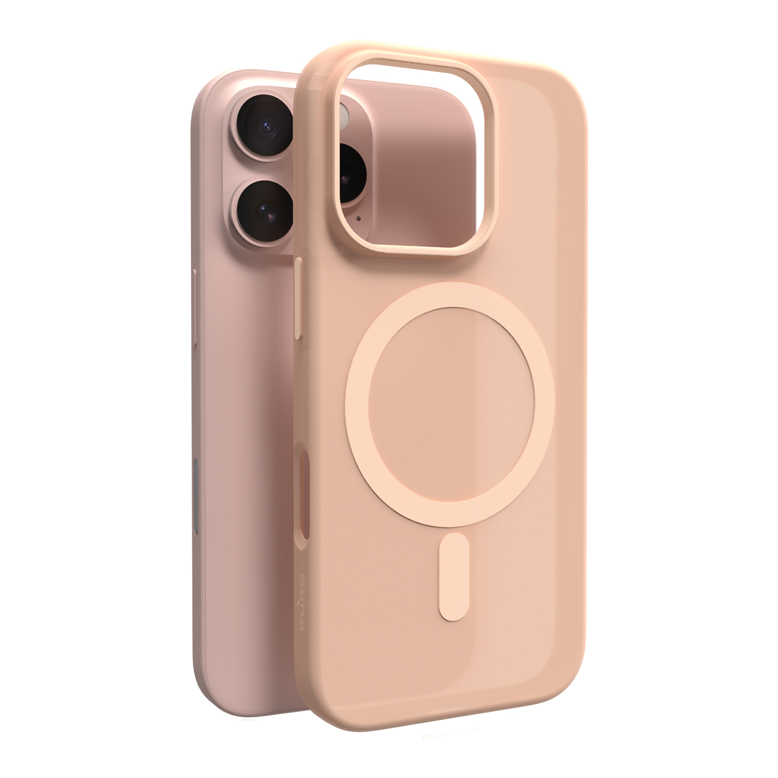Puro Daylight MagSafe Silicone Ümbris jaoks iPhone 16 Pro Max - Beige