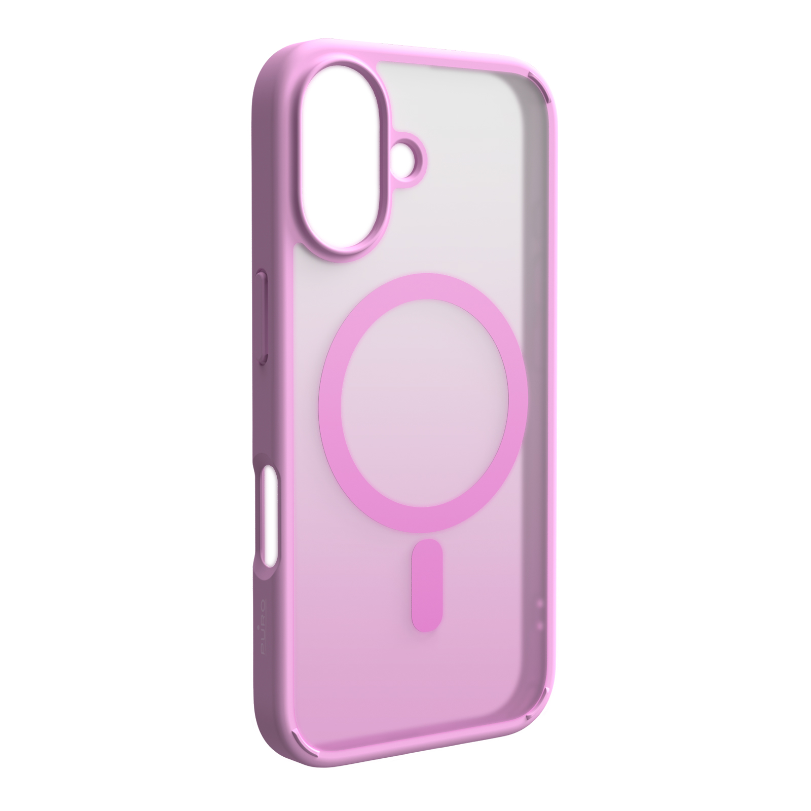 Puro Gradient MagSafe Silicone Ümbris jaoks iPhone 16 - Roosa