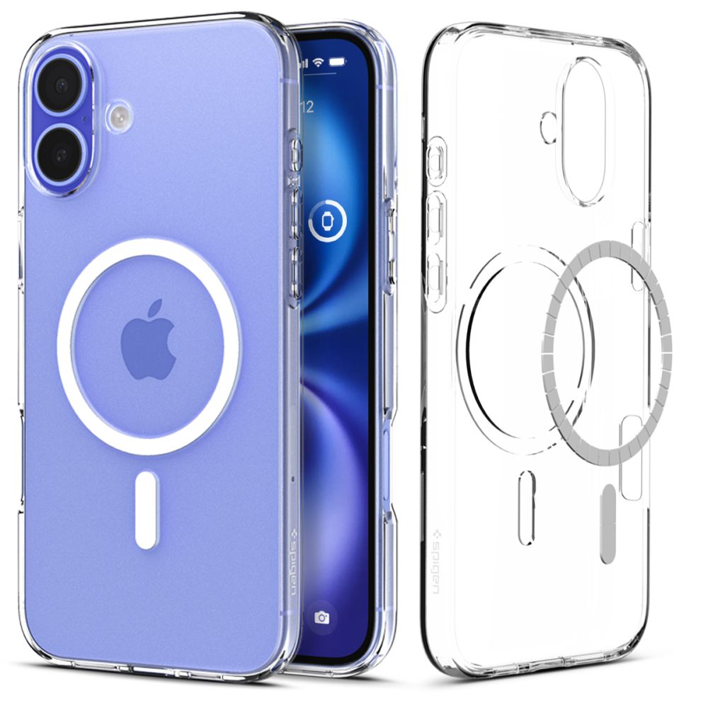 SPIGEN ümbris LIQUID CRYSTAL MAG compatible with MagSafe do IPHONE 16 clear