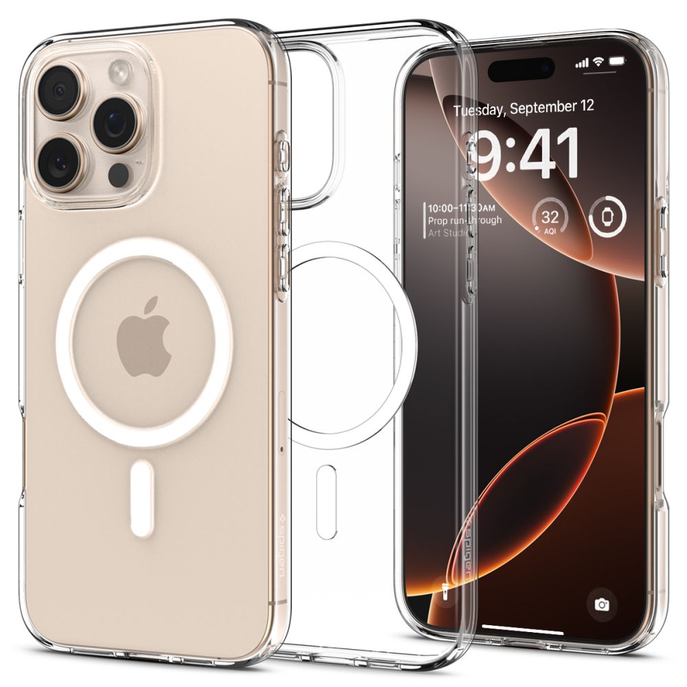 SPIGEN ümbris LIQUID CRYSTAL MAG compatible with MagSafe do IPHONE 16 Pro Max clear