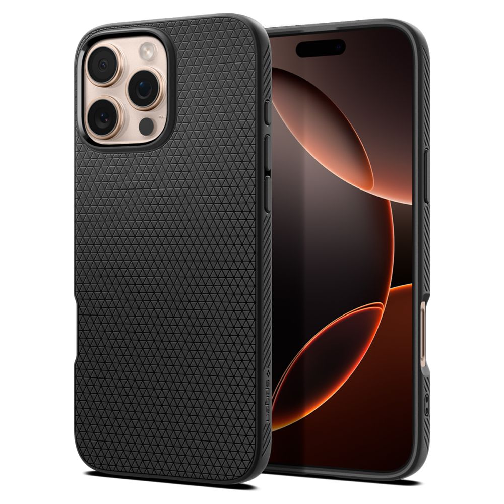 SPIGEN ümbris LIQUID AIR jaoks IPHONE 16 Pro Max matte must