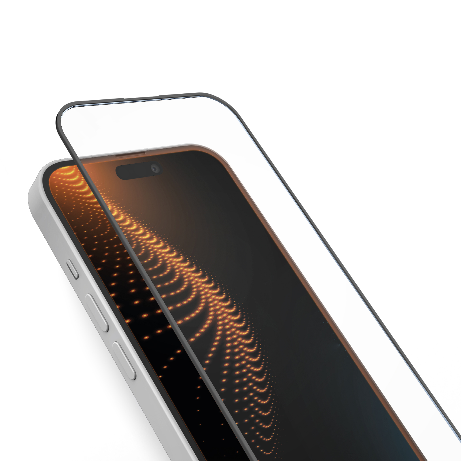 SBS Karastatud klaas D3O with frame jaoks iPhone 16 Pro