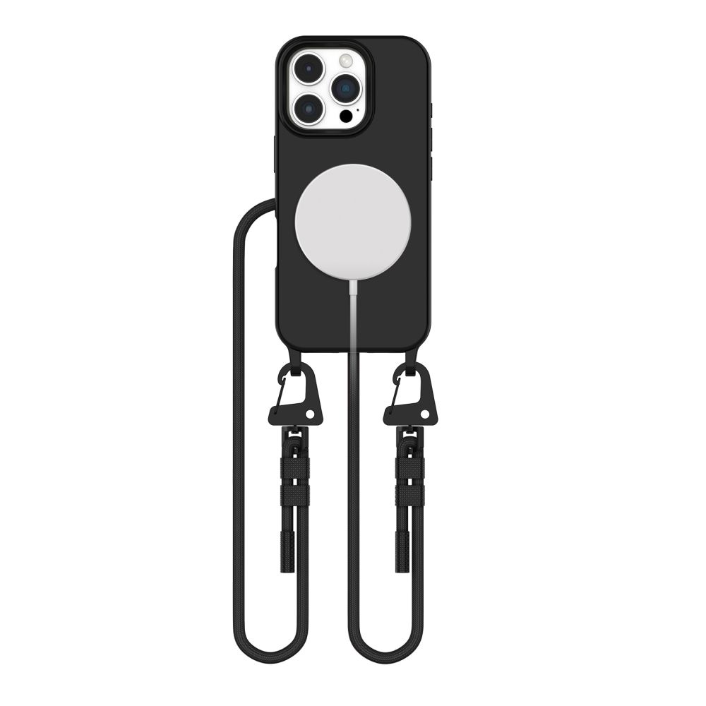 Tech-Protect MagNecklace MagSafe Ümbris jaoks iPhone 16 Pro Max - must