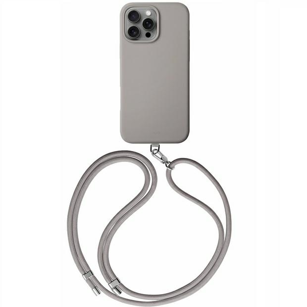 Uniq Coehl Creme iPhone 16 Pro Max 6.9" Magnetic Charging ümbris hall/taupe hall
