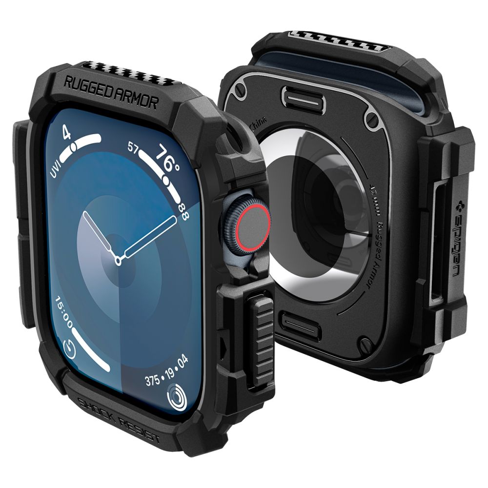 Spigen Rugged Armor Ümbris jaoks Apple Watch 10 (42mm) - must