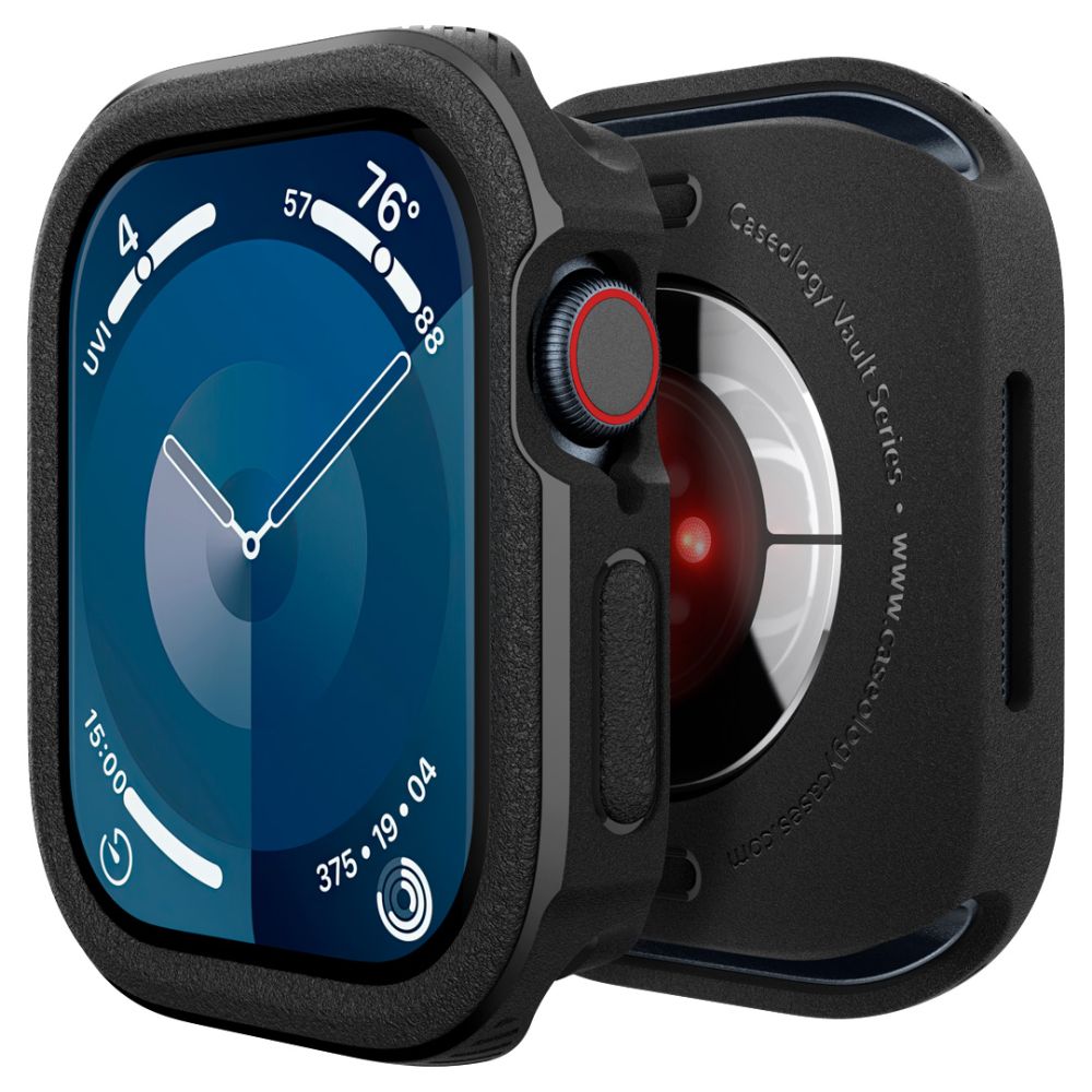 Caseology Vault Apple Watch 10 (46 mm) ümbris - must