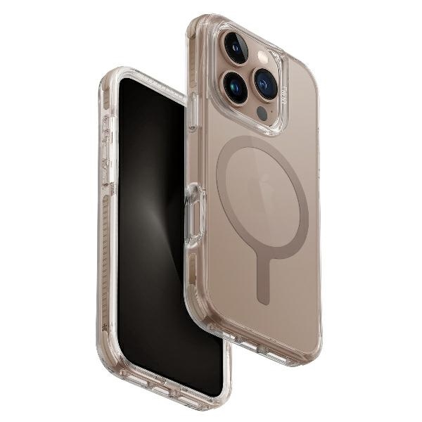 Uniq Combat Magclick Charging Ümbris jaoks iPhone 16 Pro Max - kuldne
