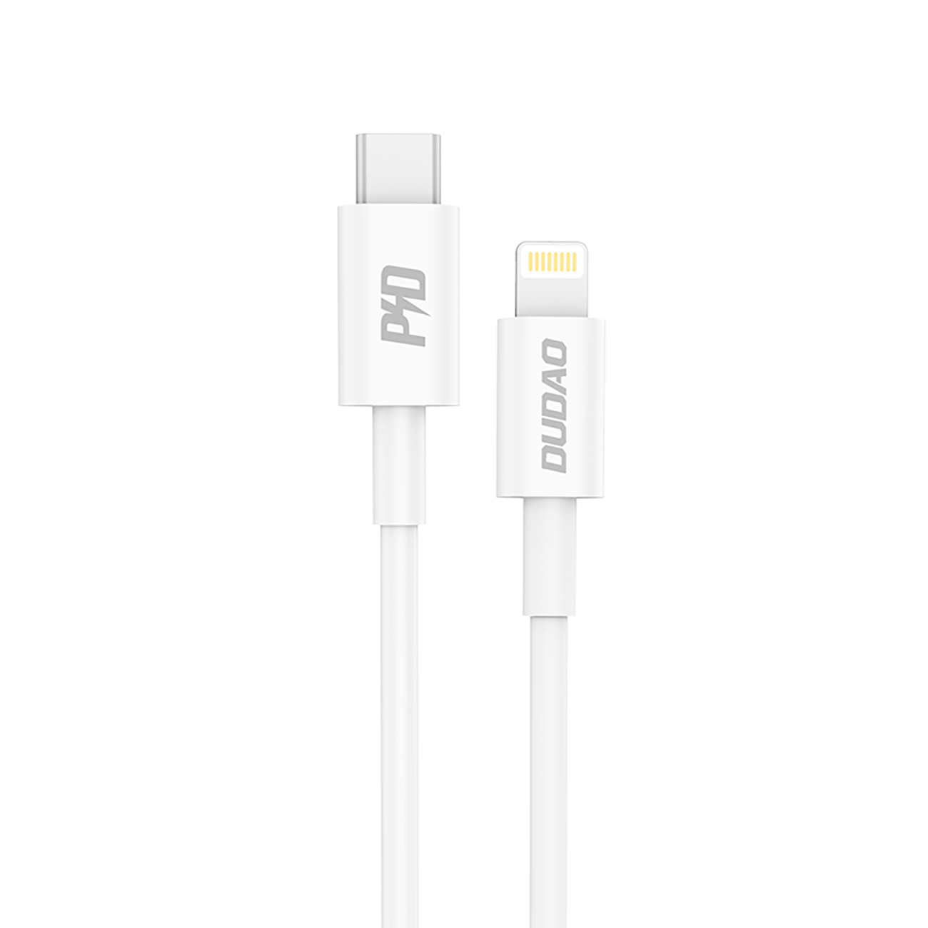 Dudao L6X USB-C - Lightning PD 20W 1m Kaabel - valge