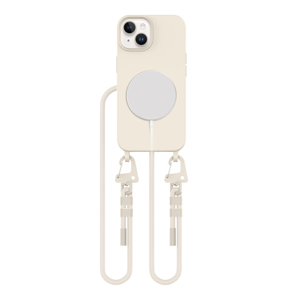 Tech-Protect MagNecklace MagSafe iPhone 14 Ümbris - Beige