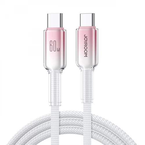 USB kaabel Joyroom S-A42 valge Type-C / Type-C 120cm (kuni 60W)