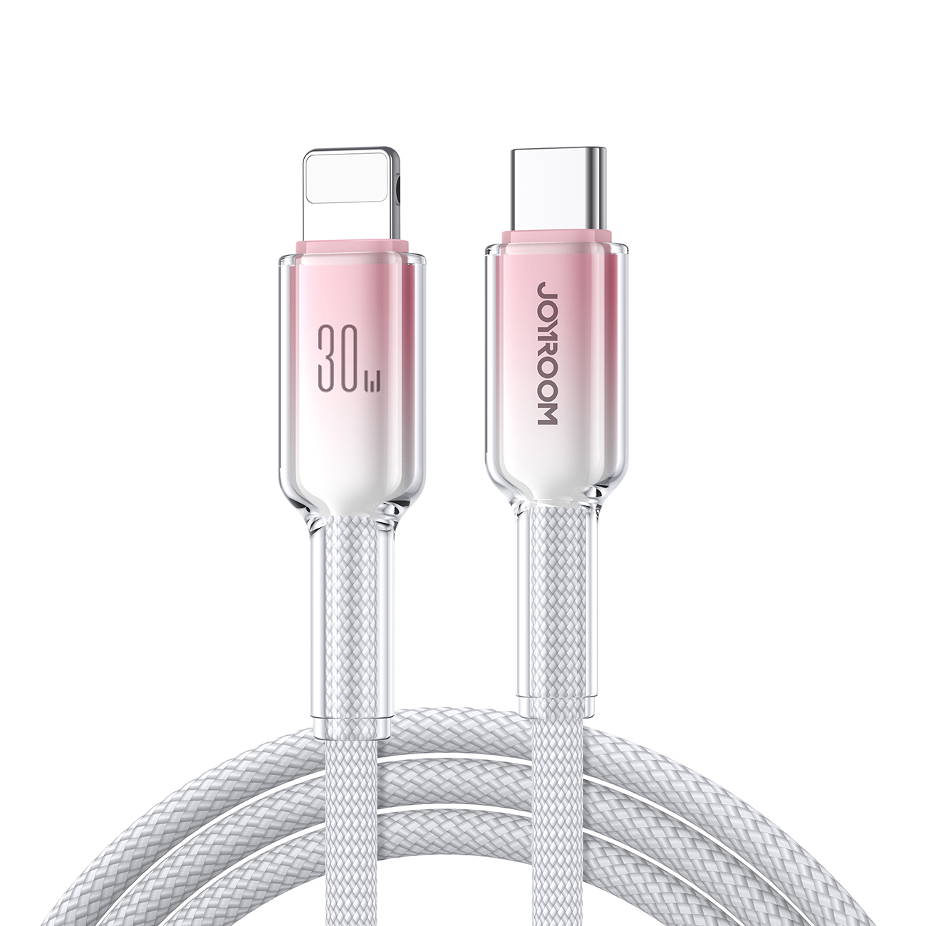 Kaabel USB-C Lightning Joyroom S-A42 30W 1.2m biały