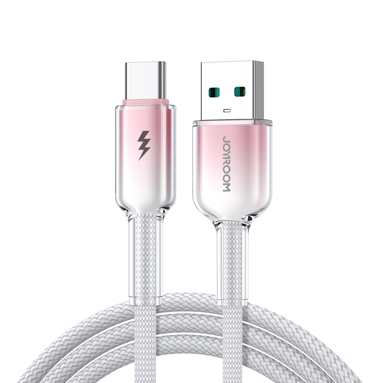 Joyroom S-A42 3A USB-A USB-C Kaabel 1.2m biały