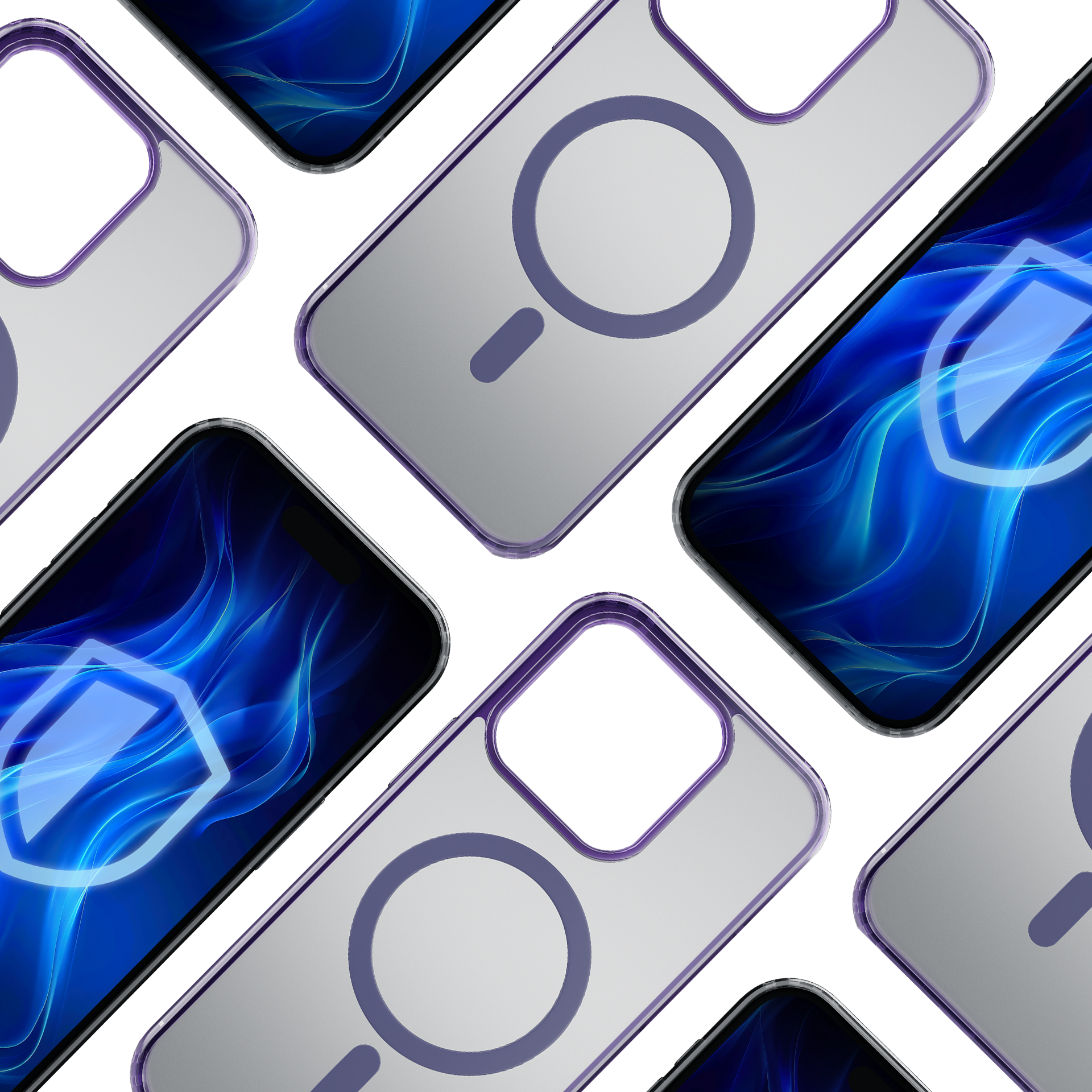 3mk Frosty MagCase lilla Ümbris jaoks Apple iPhone 16 Pro Max - lilla