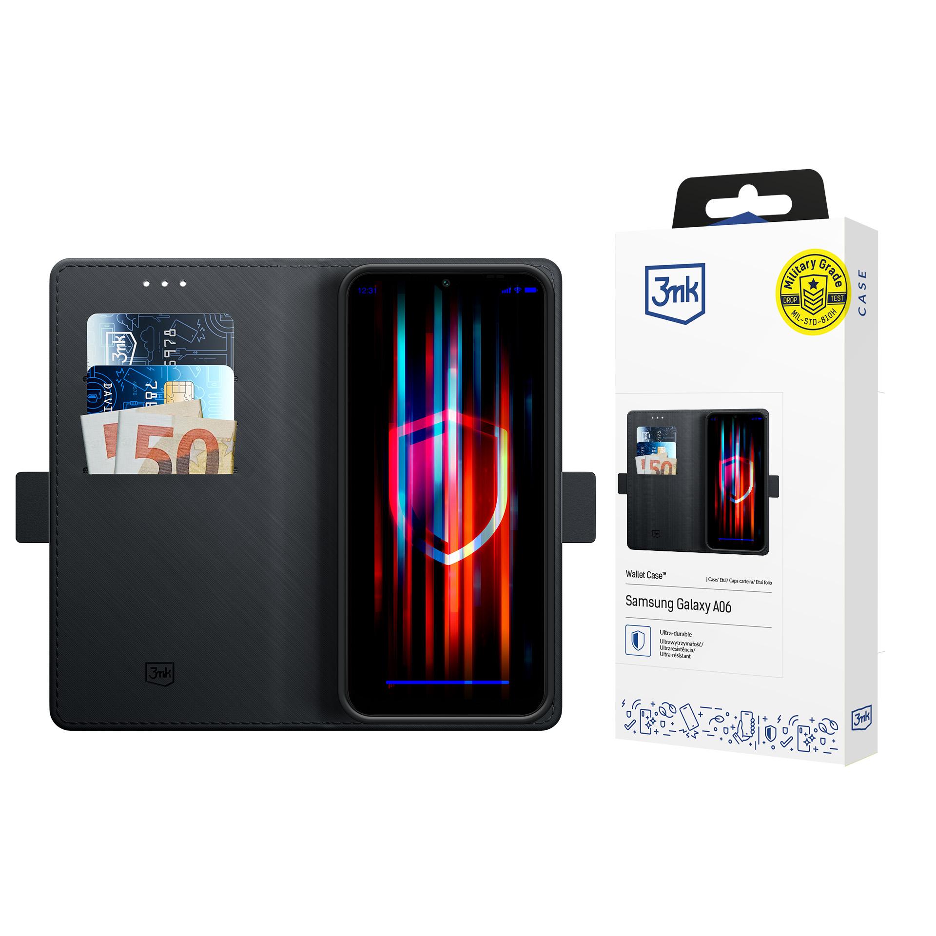 3mk Rahakott Ümbris for Samsung Galaxy A06 - must