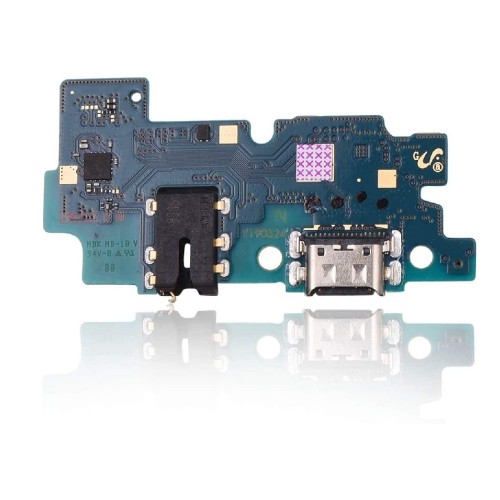 Charging Port Compatible With Samsung A505 A50 2019 with Flex / Plata OEM