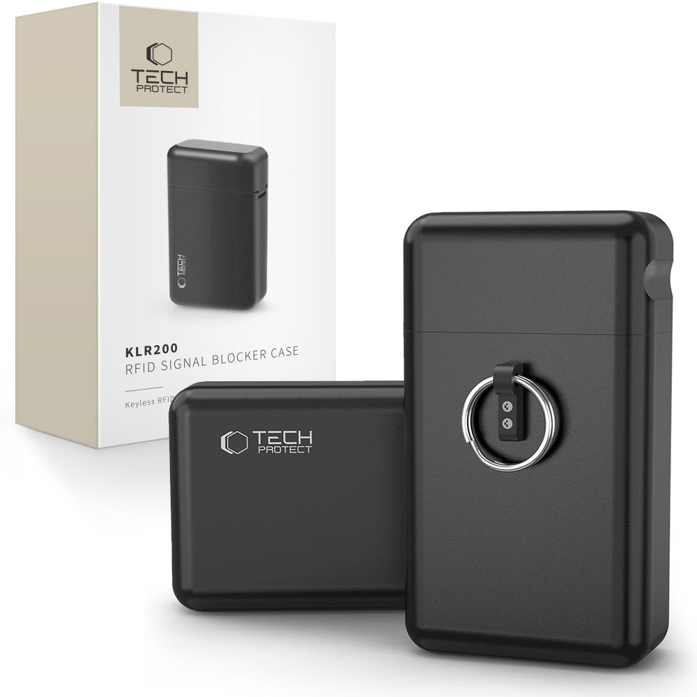 Tech-Protect KLR200 Metal Car Key Ümbris RFID Blocking - must