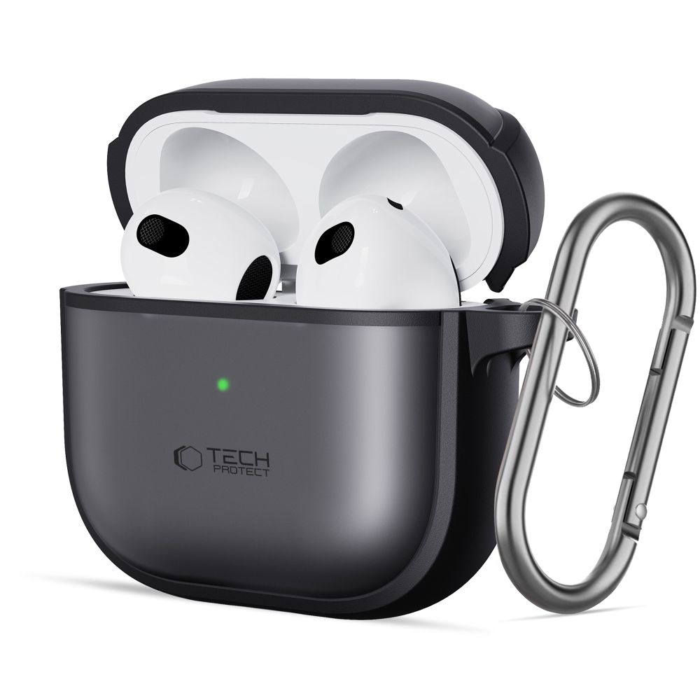 Tech-Protect Slim Hook Ümbris jaoks AirPods 4 - must