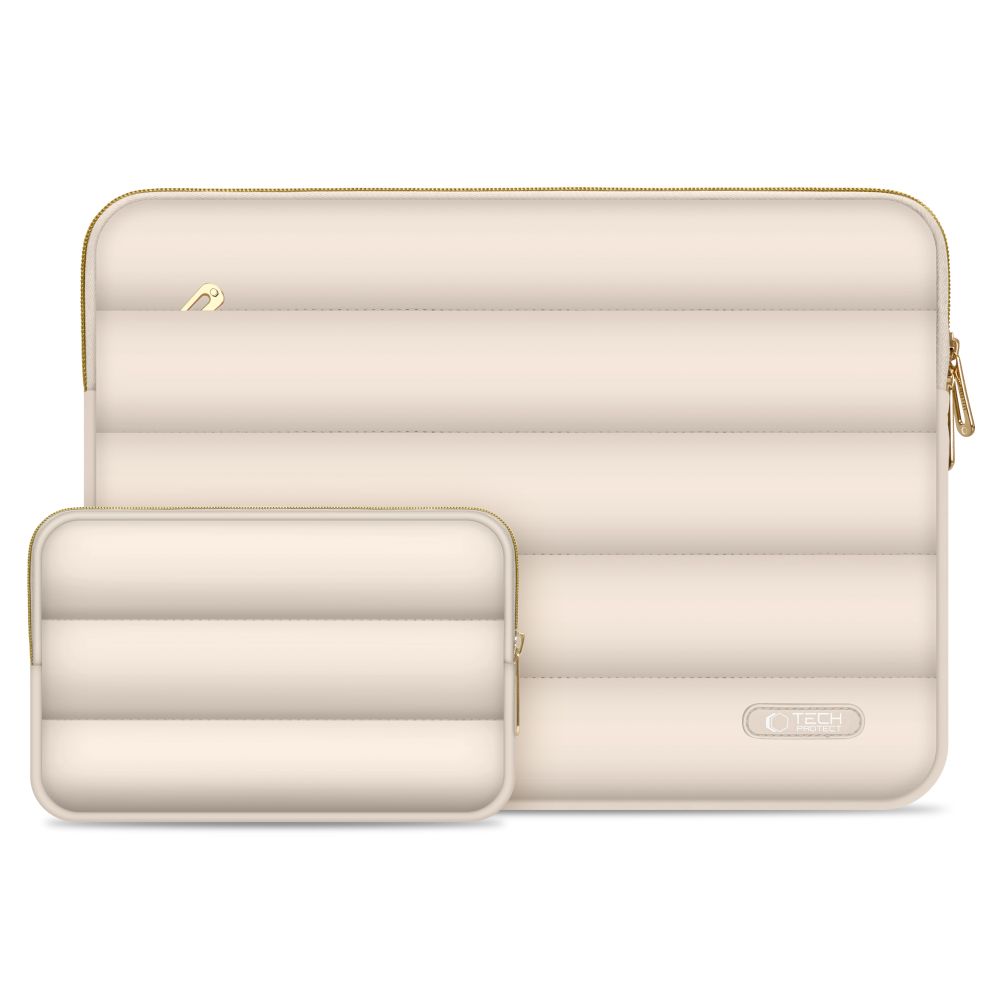 Tech-Protect Puffy 13-14 Laptop Kott - Beige
