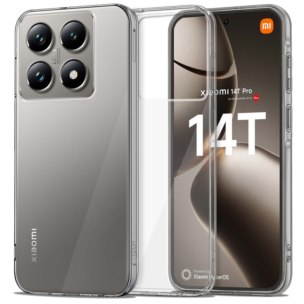 Tech-Protect FlexAir Hybrid Ümbris jaoks Xiaomi 14T Pro - läbipaistev