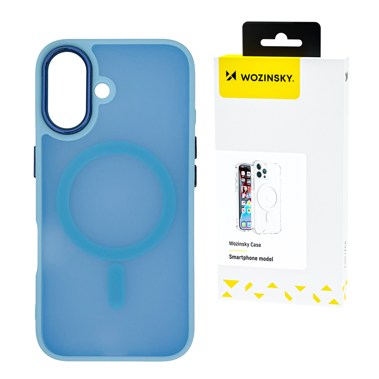 Wozinsky Fashion Ümbris MagSafe jaoks Samsung Galaxy S25 - sinine