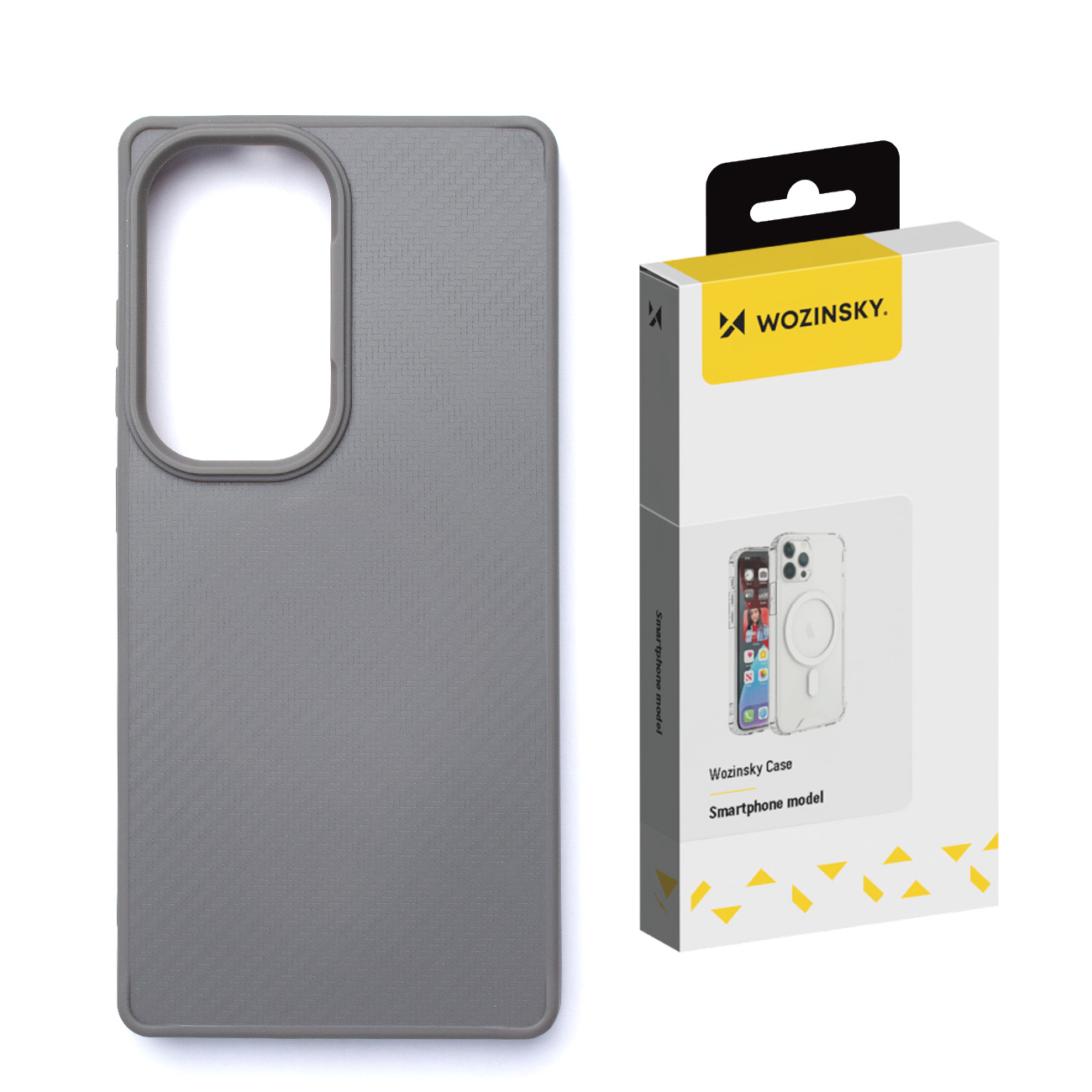 Wozinsky Carbon Fiber Ümbris with MagSafe jaoks Samsung Galaxy S25 - hall
