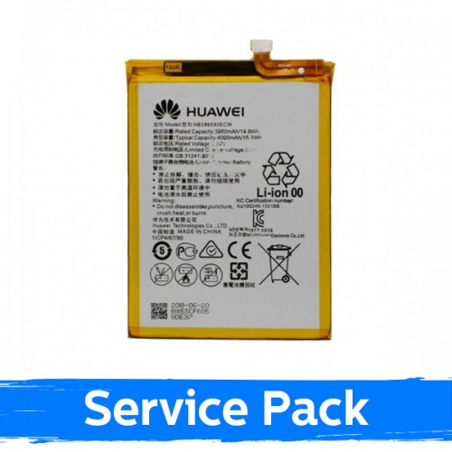 Aku ühilduv Huawei Mate 8 HB396693ECW 100% Original (Service Pack)