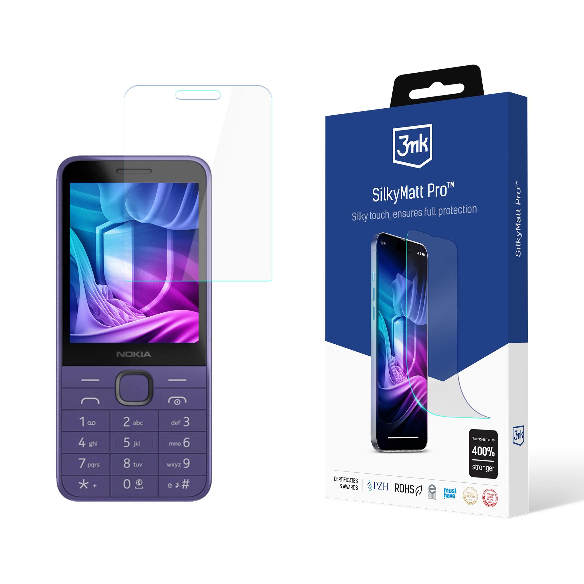 Matte foolium 3mk Silky Matt Pro Nokia 235 4G / 215 4G jaoks