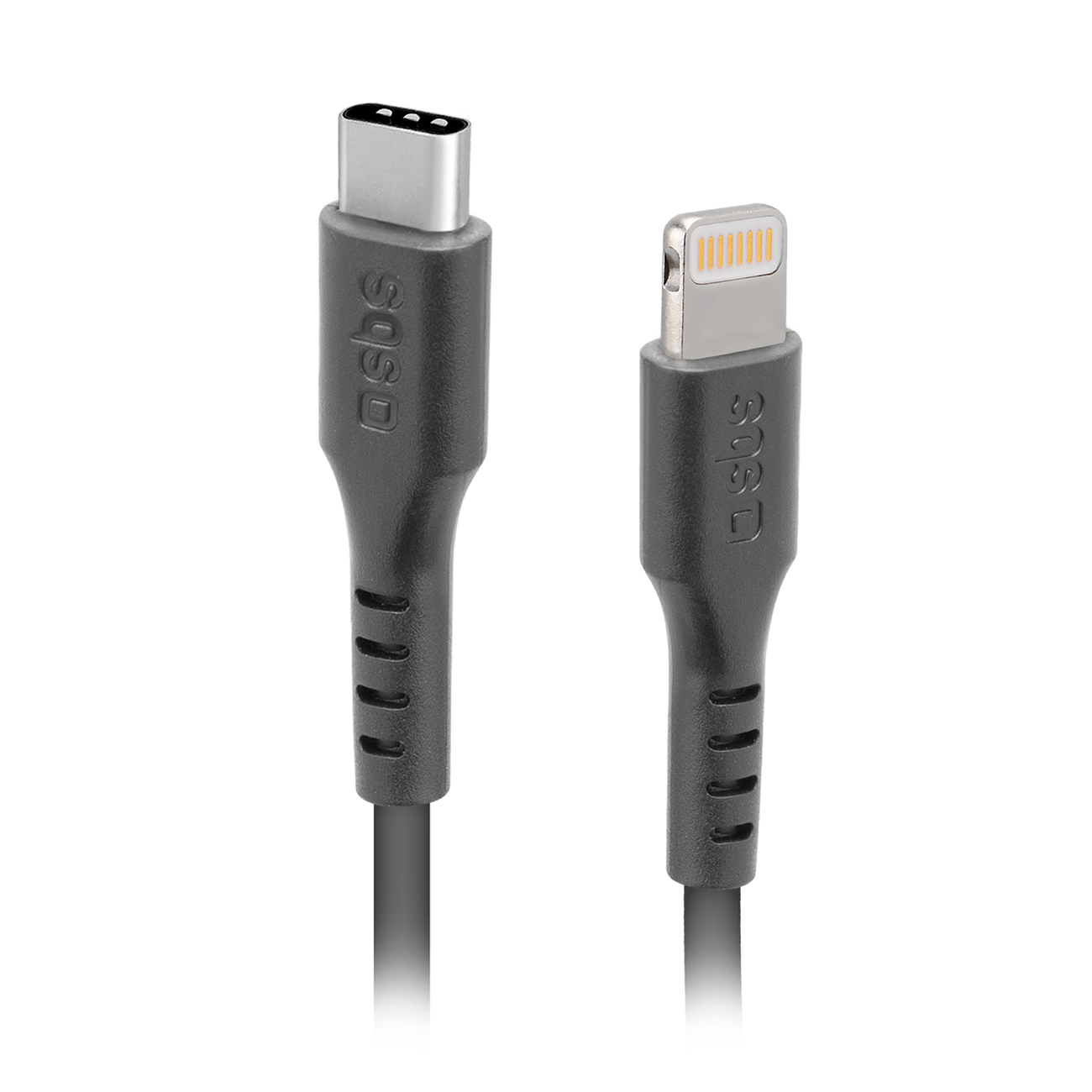 SBS TECABLELIGTC1K USB-C - Lightning kaabel 1m - must
