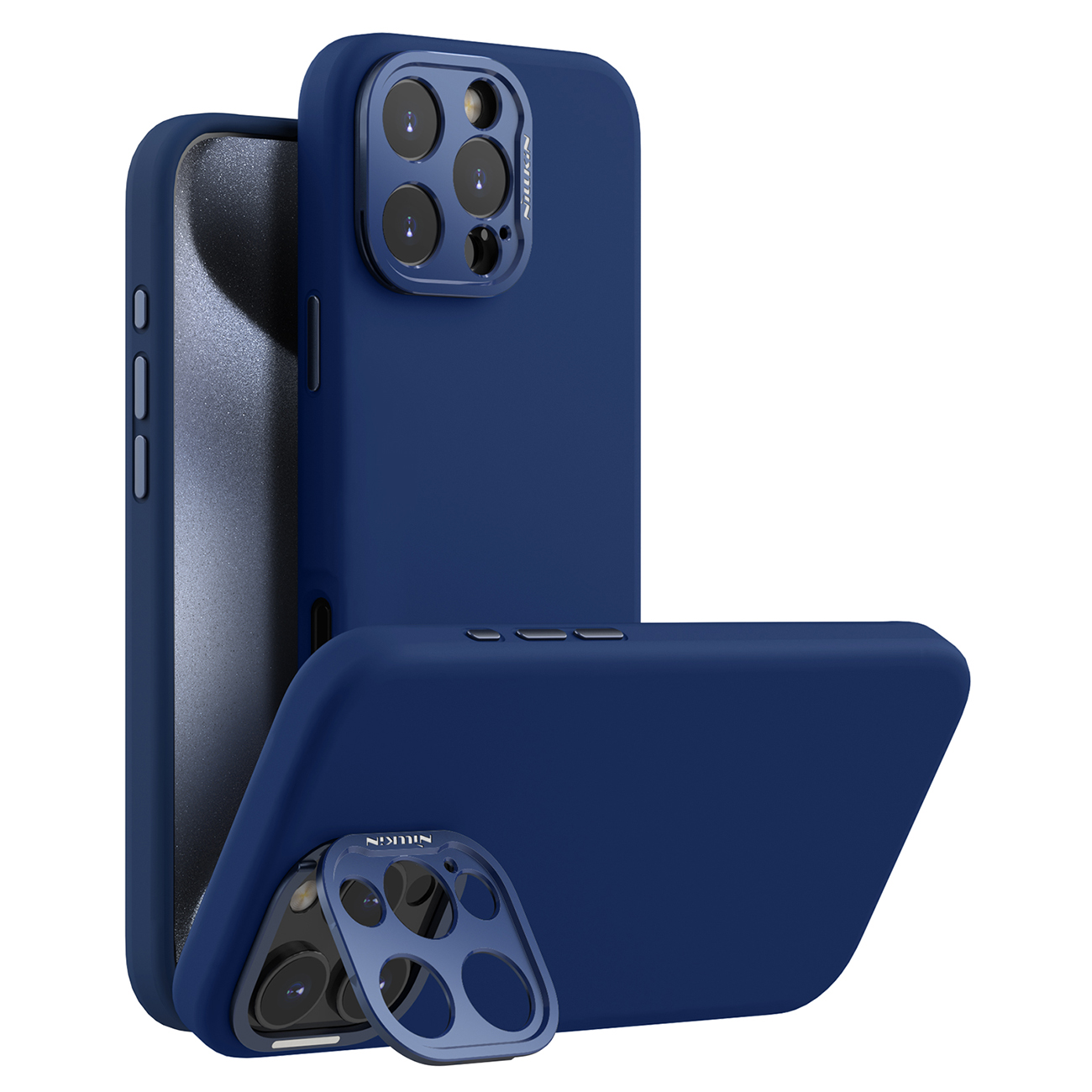 Nillkin LensWing magnetiline ümbris Apple iPhone 16 Pro Max (sinine)