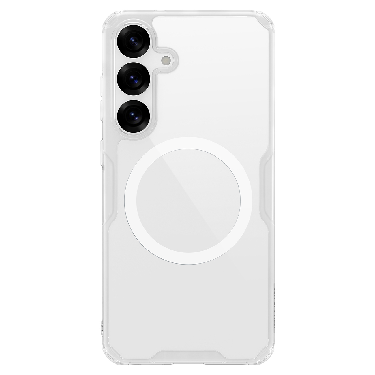 Nillkin Nature TPU Pro Magnetic Ümbris with MagSafe jaoks Samsung S25 - valge