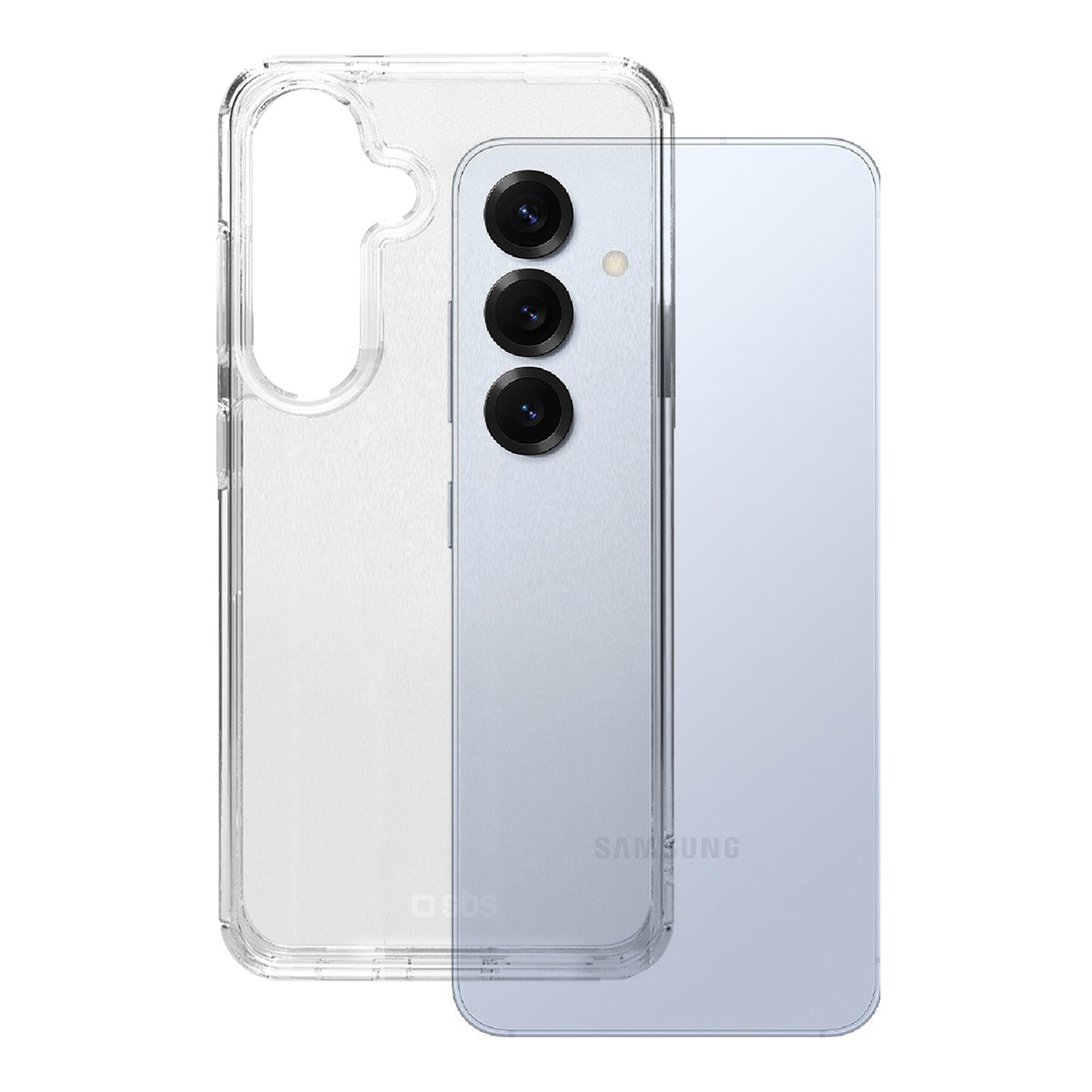 SBS D3O Ümbris jaoks Samsung Galaxy S25+ - läbipaistev