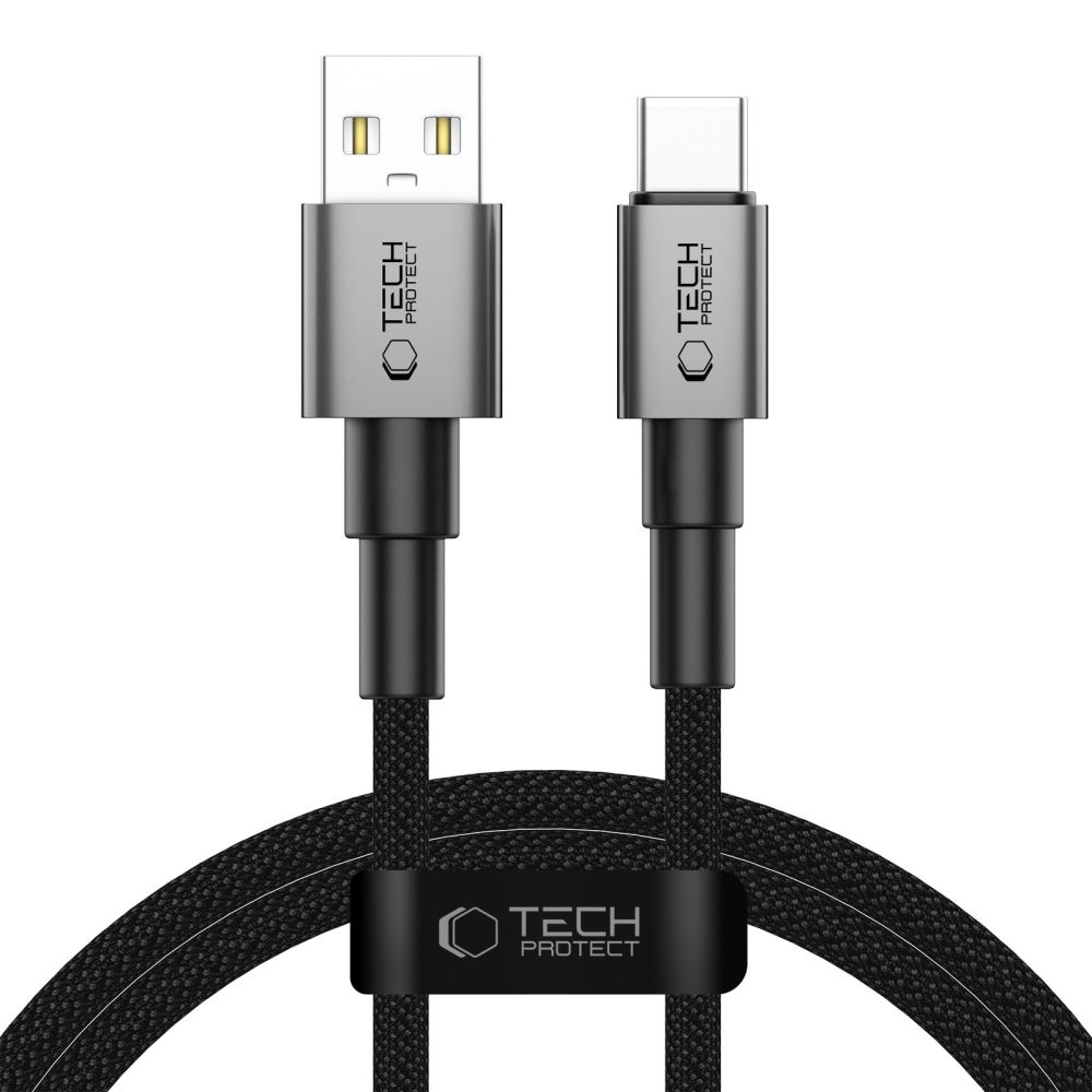 Tech-Protect UltraBoost DNA USB-A / USB-C Kaabel 15W/3A 100cm - Hall