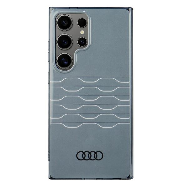 Audi IML Geometric Pattern Ümbris S24 Ultra S928 hall/hall hardcase AU-IMLS24U-A6/D3-GY